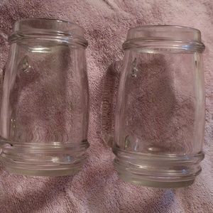 Clear Barrel Keg Bar Stein Mug Glass Ahic Co Vintage